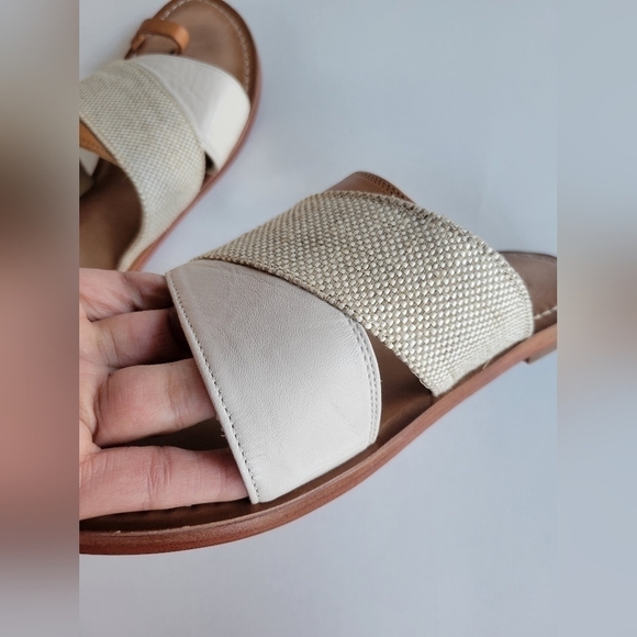 Johnson & Murphy Patti criss over thong sandals size 9. - Picture 11 of 11